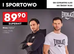 Biedronka Bluza męska dresowa rozm. m-xxl Everlast oferta