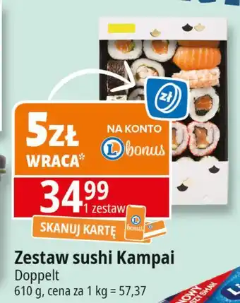 E.Leclerc Sushi kampai Doppelt oferta