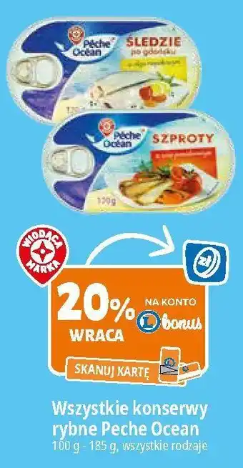 E.Leclerc Szproty w sosie pomidorowym Wiodąca Marka Peche Ocean oferta