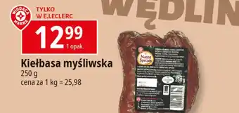 E.Leclerc Kiełbasa myśliwska Wiodąca Marka Nasze Specjały oferta