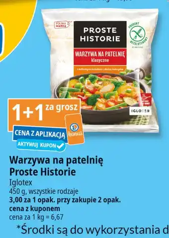 E.Leclerc Warzywa na patelnie klasyczne Iglotex Proste Historie oferta