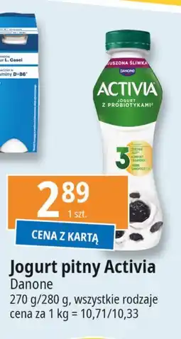 E.Leclerc Jogurt suszona śliwka Danone Activia oferta