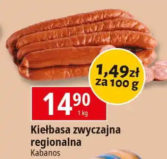 E.Leclerc Kiełbasa zwyczajna regionalna Kabanos oferta