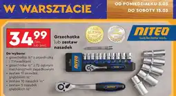 Biedronka Zestaw nasadek głębokich 1/2 Niteo Tools oferta