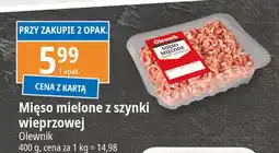 E.Leclerc Mięso mielone wieprzowe z szynki Olewnik oferta