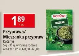 E.Leclerc Oregano Kotanyi oferta