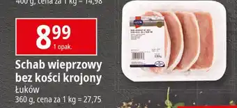 E.Leclerc Schab wieprzowy bez kości plastry Łuków oferta