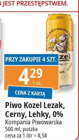 E.Leclerc Piwo Kozel 0% oferta