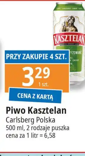 E.Leclerc Piwo Kasztelan Niepasteryzowane oferta