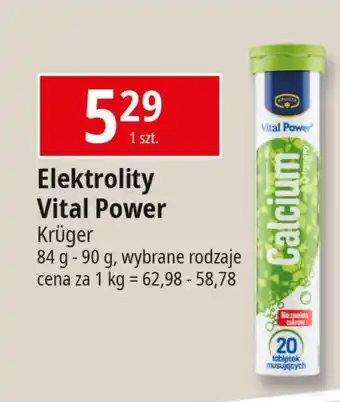 E.Leclerc Tabletki musujące calcium Kruger oferta