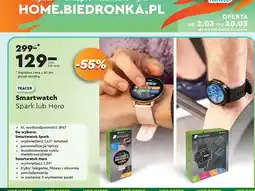 Biedronka Smartwatch hero Tracer oferta