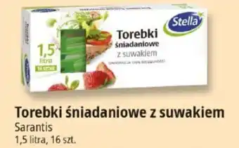 E.Leclerc Sarantis Torebki śniadaniowe z suwakiem oferta