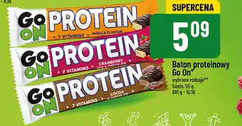 Polomarket Baton proteinowy żurawinowy 25% Sante go on! protein oferta