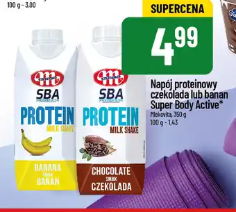 Polomarket Mleczny napój proteinowy banan Mlekovita sba oferta