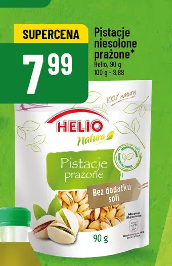 Polomarket Pistacje prażone bez dodatku soli Helio natura oferta