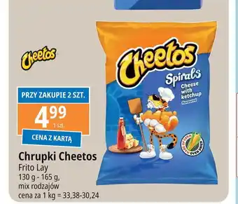 E.Leclerc Chrupki spirals ser z ketchupem Cheetos Frito lay cheetos oferta