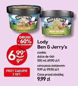 Żabka Lody cookie dough Ben & jerry's oferta