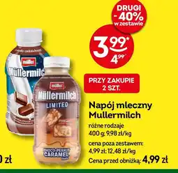 Żabka Napój mleczny czekoladowy Mullermilch oferta