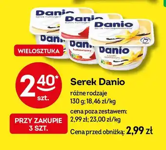 Żabka Serek waniliowy Danone danio oferta