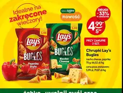 Żabka Chipsy nacho cheese Lay's bugles oferta