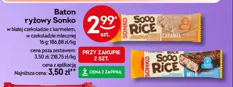 Żabka Baton ryżowy milk SONKO SOOO RICE oferta