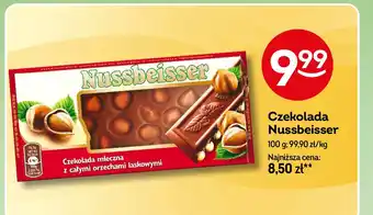 Żabka Czekolada mleczna z całymi orzechami Alpen gold nussbeisser oferta