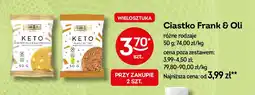 Żabka Ciasteczko keto masło orzechowe Frank&oli oferta