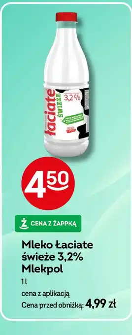 Żabka Mleko 3.2% Łaciate oferta