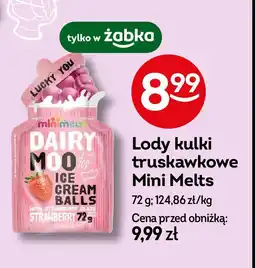 Żabka Lody truskawka Mini melts oferta