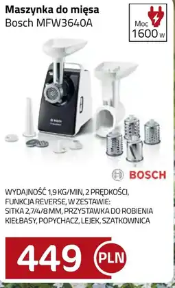 Kakto Maszynka do mielenia mięsa Bosch oferta