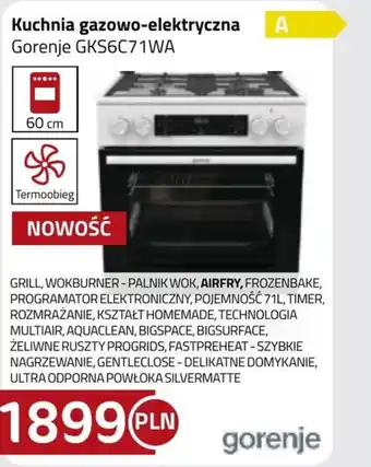 Kakto Kuchenka gazowo-elektryczna Gorenje oferta