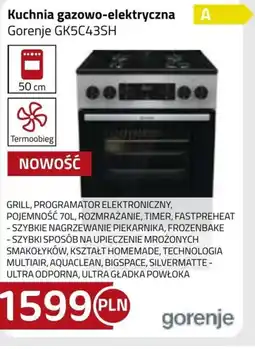 Kakto Kuchenka gazowo-elektryczna Gorenje oferta