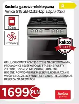 Kakto Kuchenka gazowo-elektryczna Amica oferta