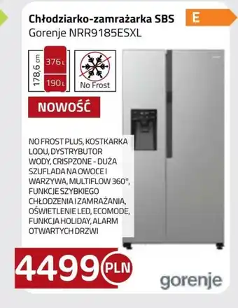 Kakto Chłodziarko zamrażarka Gorenje oferta