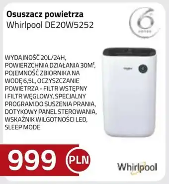 Kakto Osuszacz powietrza Whirlpool oferta