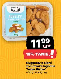 Netto Nuggetsy z piersi z kurczaka łagodne Twoje Bistro oferta