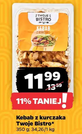 Netto Kebab z kurczaka Twoje Bistro oferta