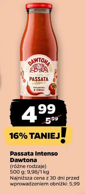 Netto Passata Intenso Dawtona oferta