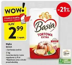 Intermarche Basia Mąka tortowa extra 1 kg oferta