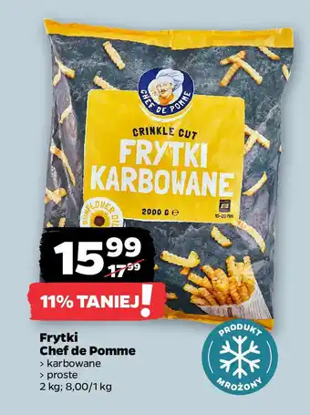 Netto Frytki Chef de Pomme oferta