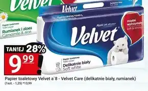 Hitpol Velvet Papier toaletowy delikatnie biały 8 rolek oferta