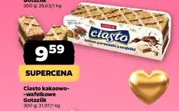 Netto Ciasto kakaowo-wafelkowe Gotszlik oferta