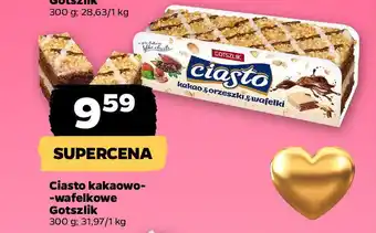 Netto Ciasto kakaowo-wafelkowe Gotszlik oferta