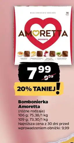 Netto Bombonierka Amoretta oferta