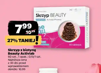 Netto Skrzyp z biotyną Beauty Activlab oferta