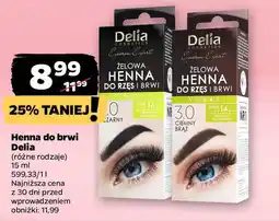 Netto Henna do brwi Delia oferta