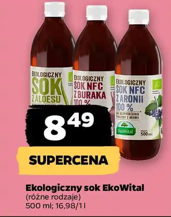 Netto Ekologiczny sok Ekowital oferta