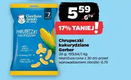 Netto Chrupeczki kukurydziane Gerber oferta