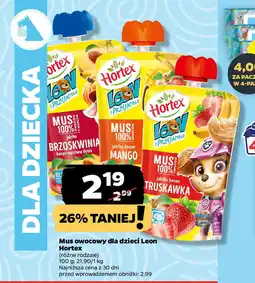 Netto Mus owocowy dla dzieci Leon Hortex oferta