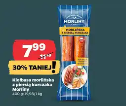 Netto Kiełbasa morlińska z piersią kurczaka Morliny oferta